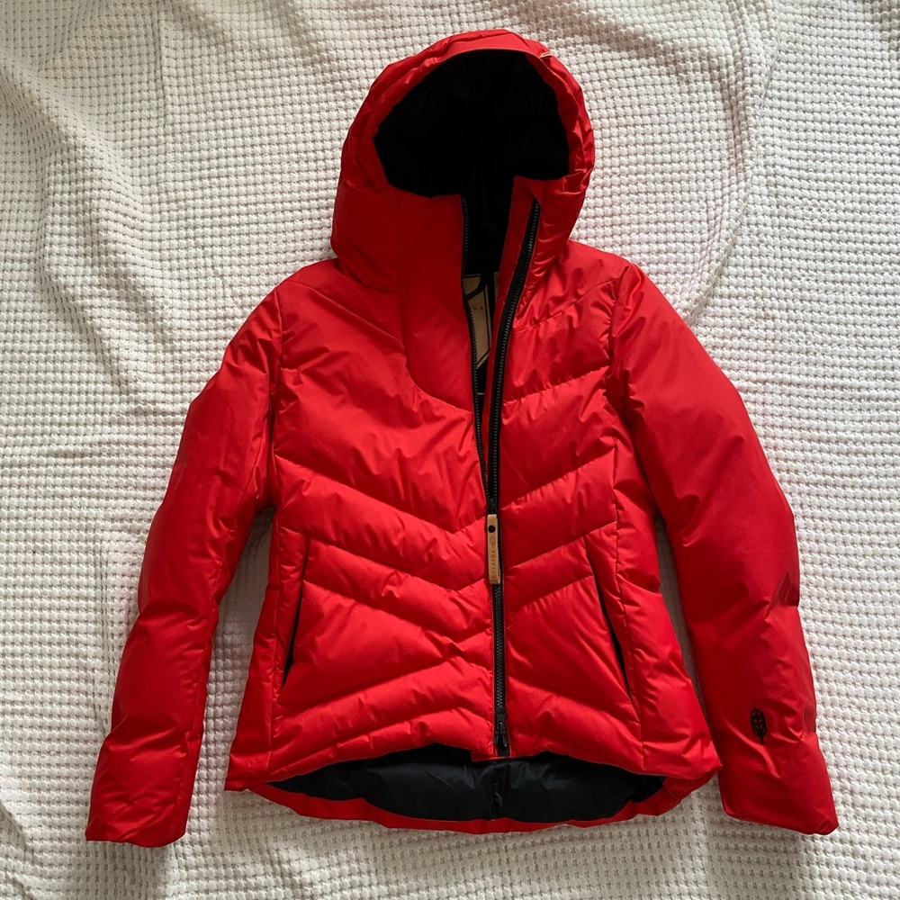 Indygena Red Puffer Jacket